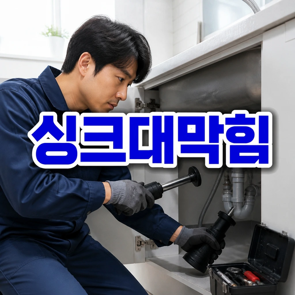 싱크대막힘